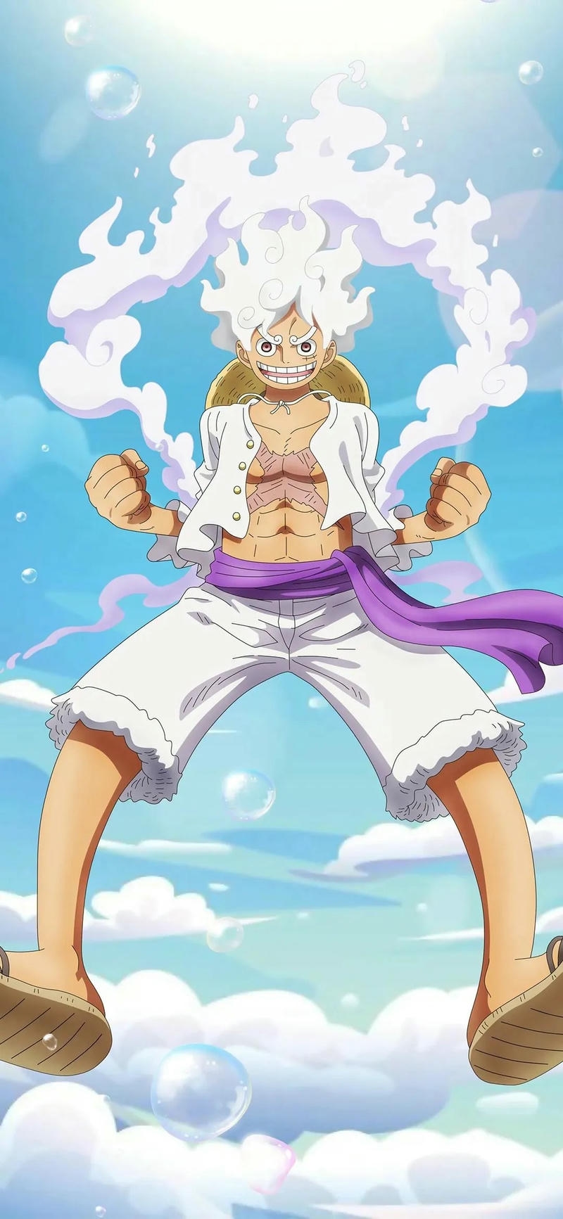 ảnh luffy ngầu gear 5