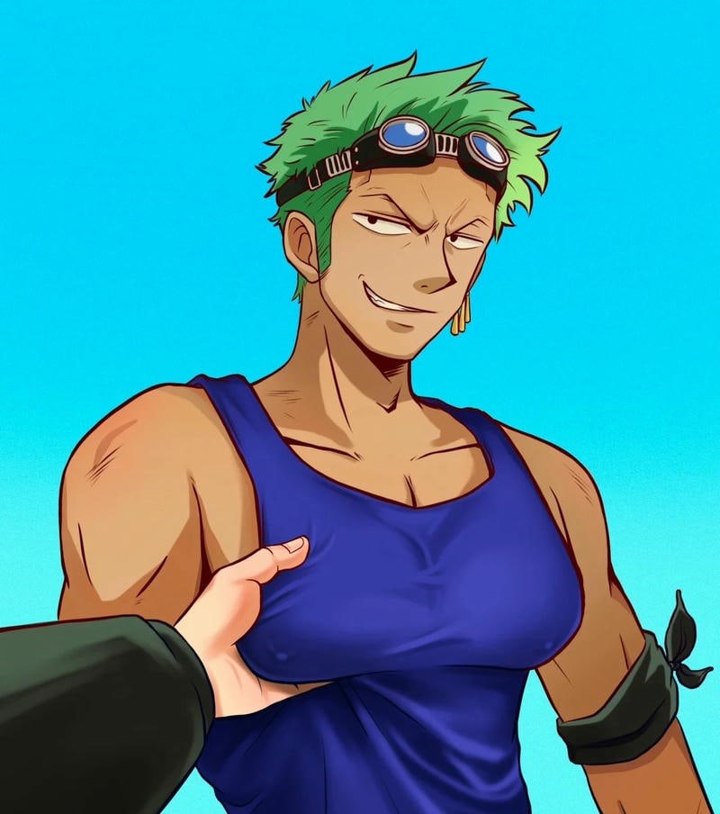 ảnh one piece zoro ngầu