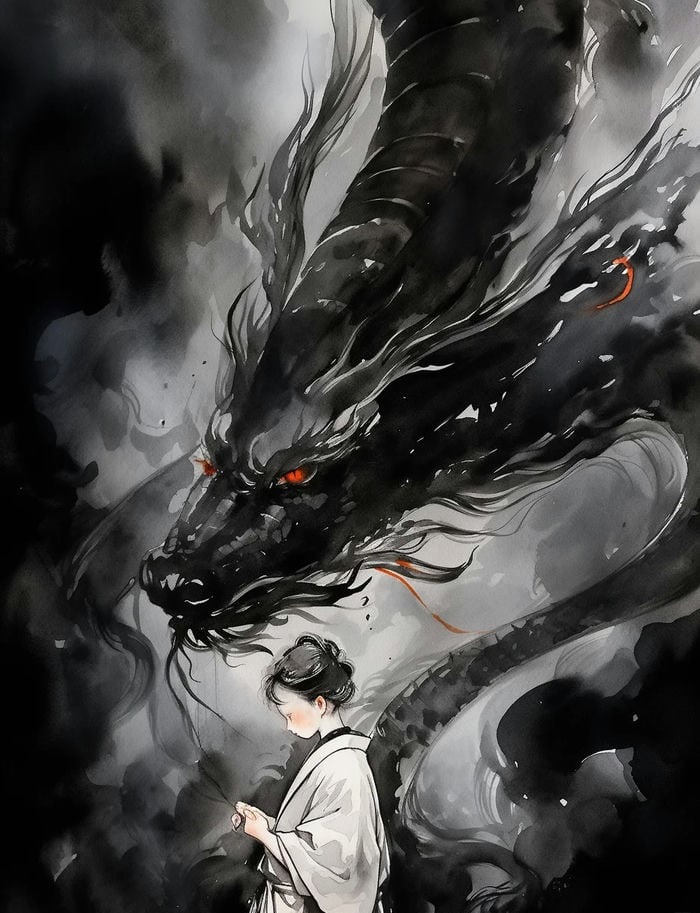 hình nền black dragon cool