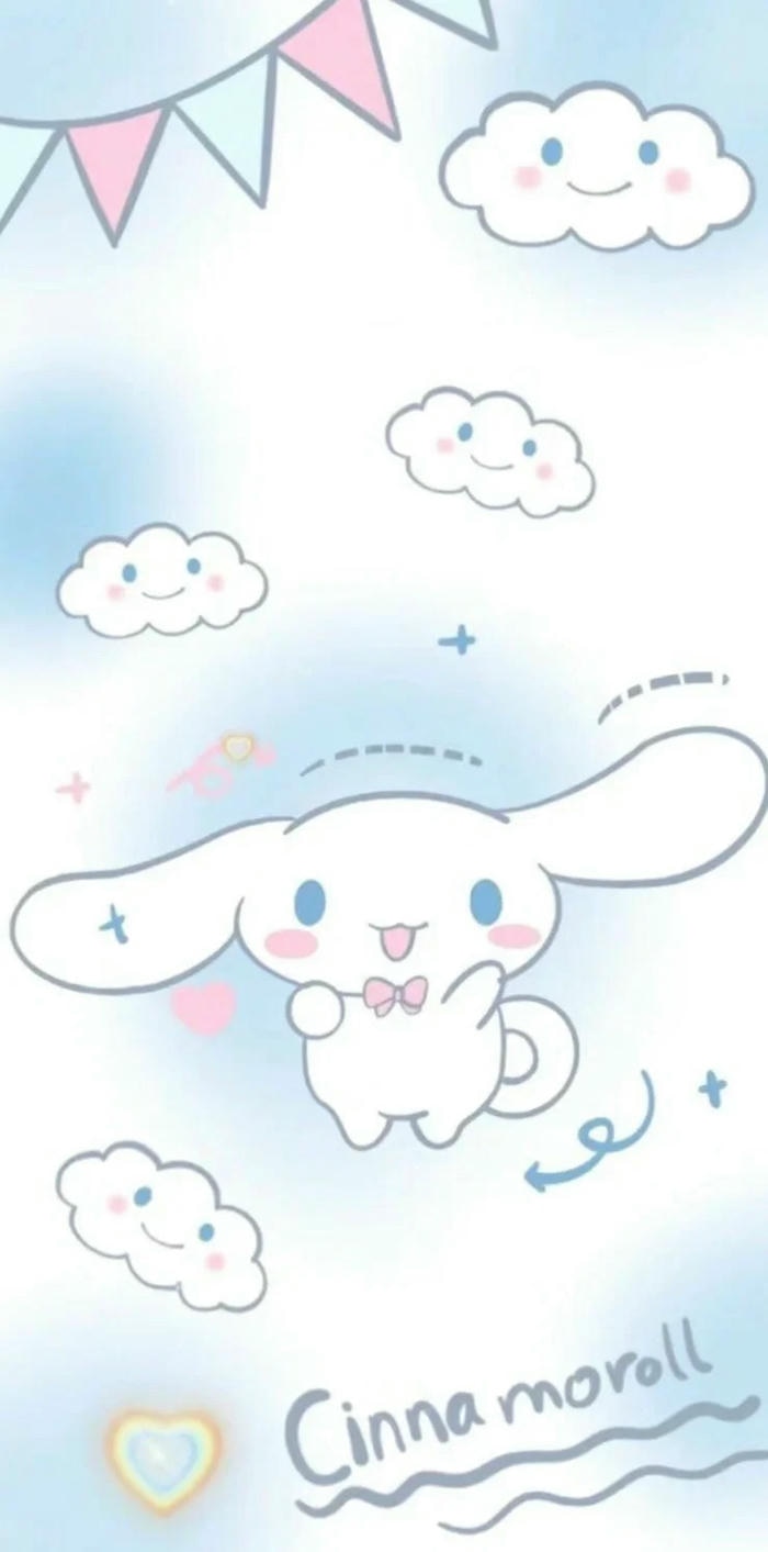 hình nền cinnamoroll nhảy