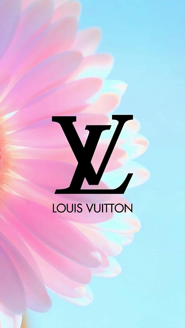 hình nền louis vuitton hoa