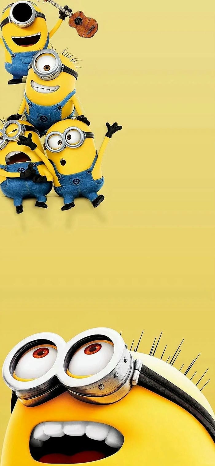 hình nền minion chế