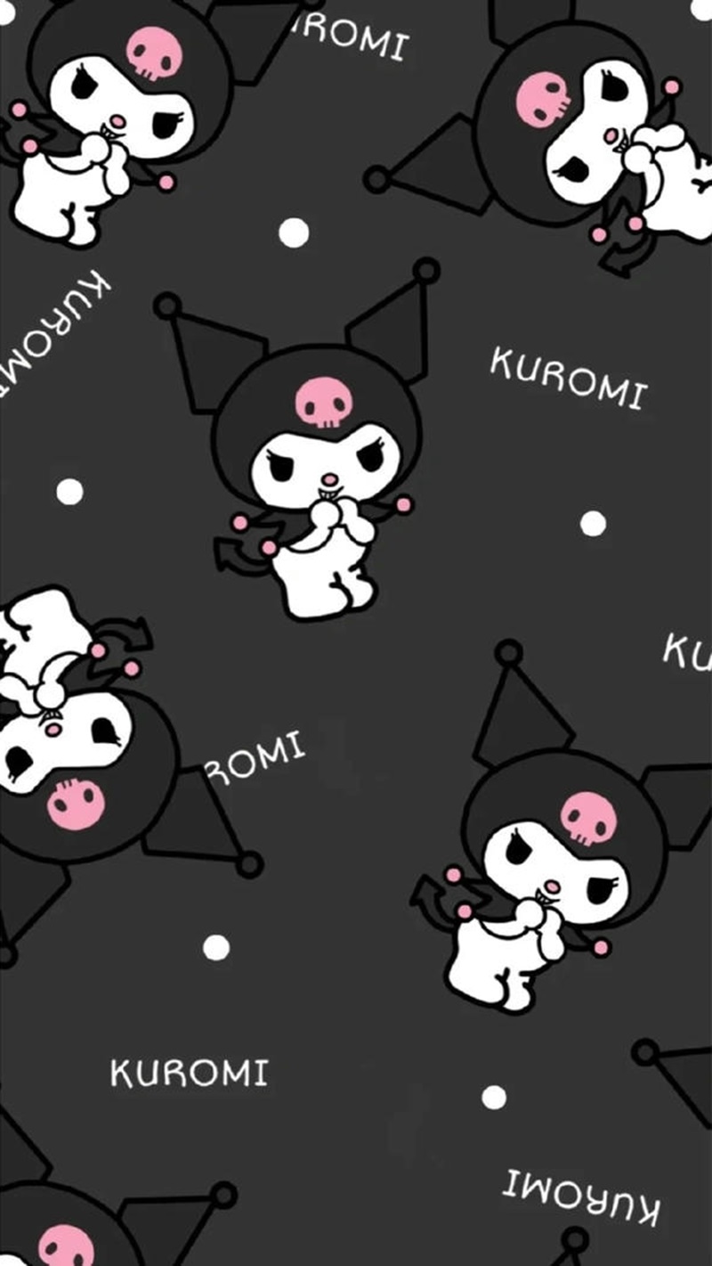 kuromi anime girl cute