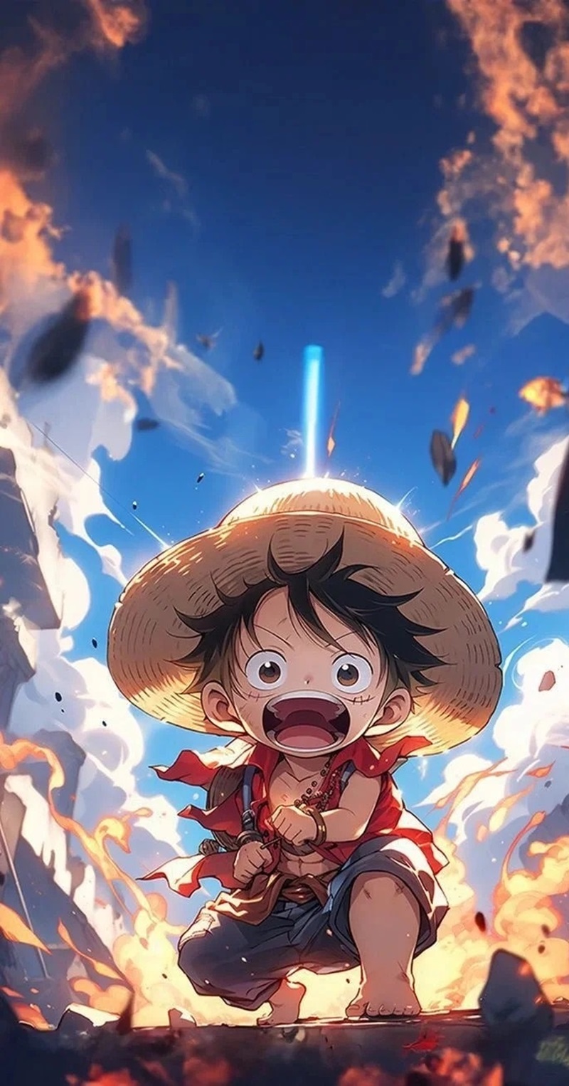 luffy ngầu gear 5