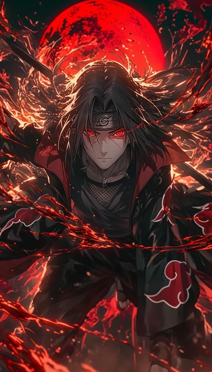 ảnh hình nền itachi ngầu