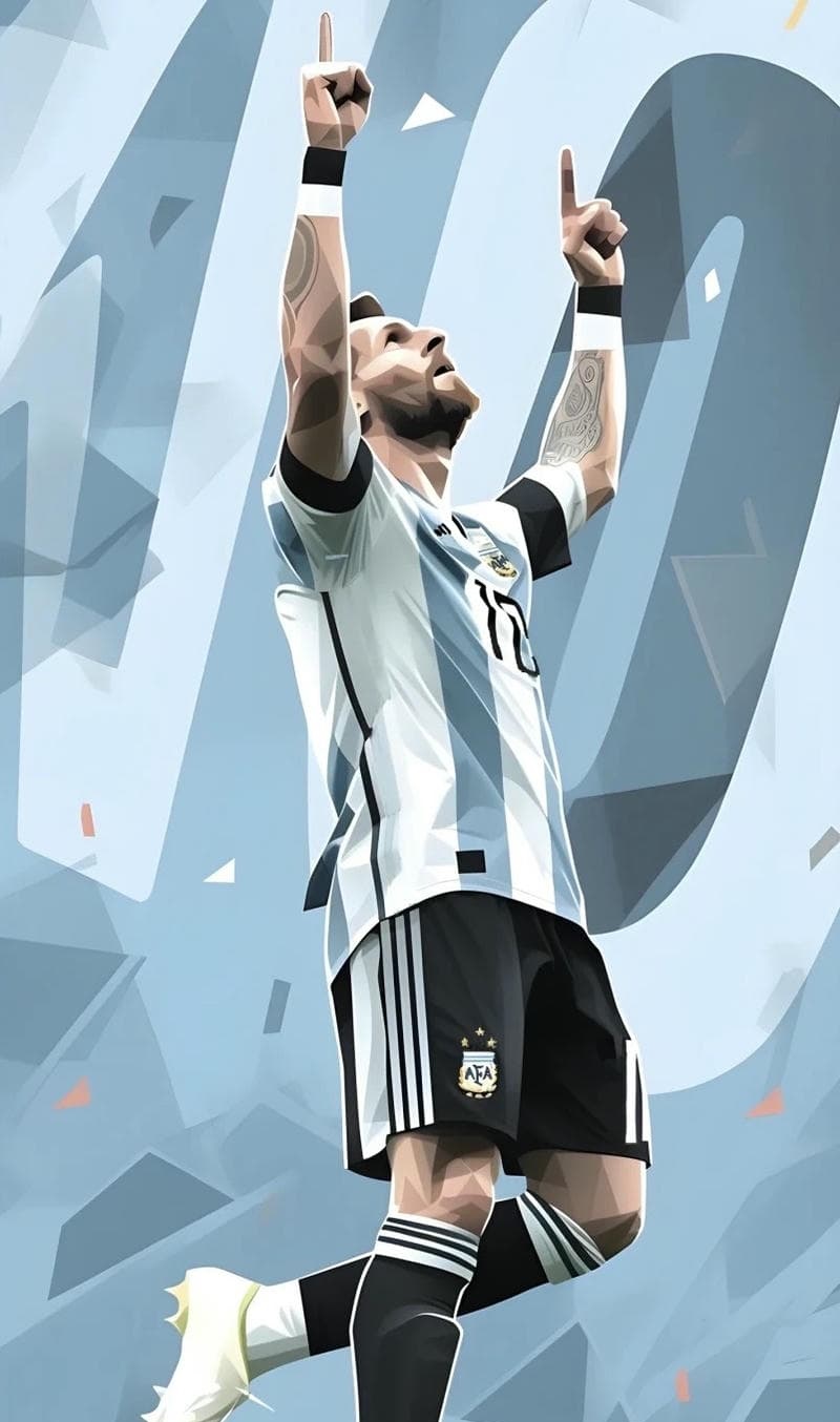 ảnh messi argentina