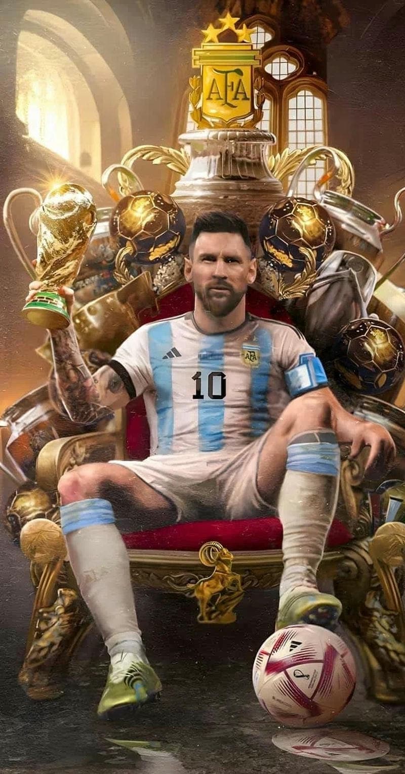 ảnh messi world cup