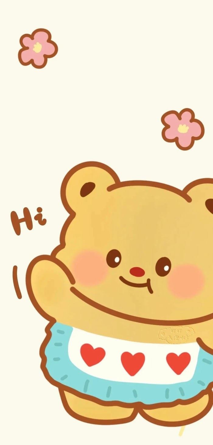 ảnh nền butter bear hi