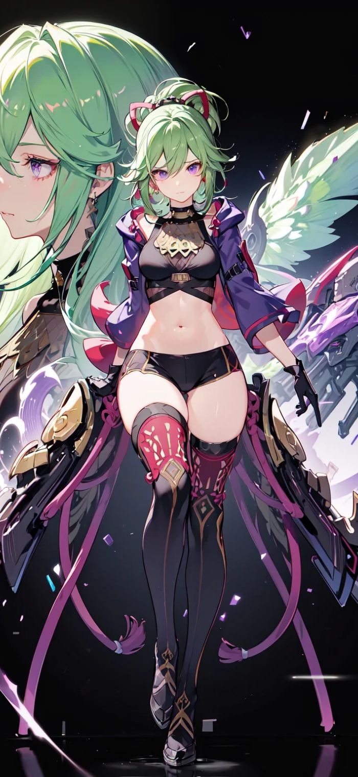 ảnh nền kuki shinobu genshin impact 4k