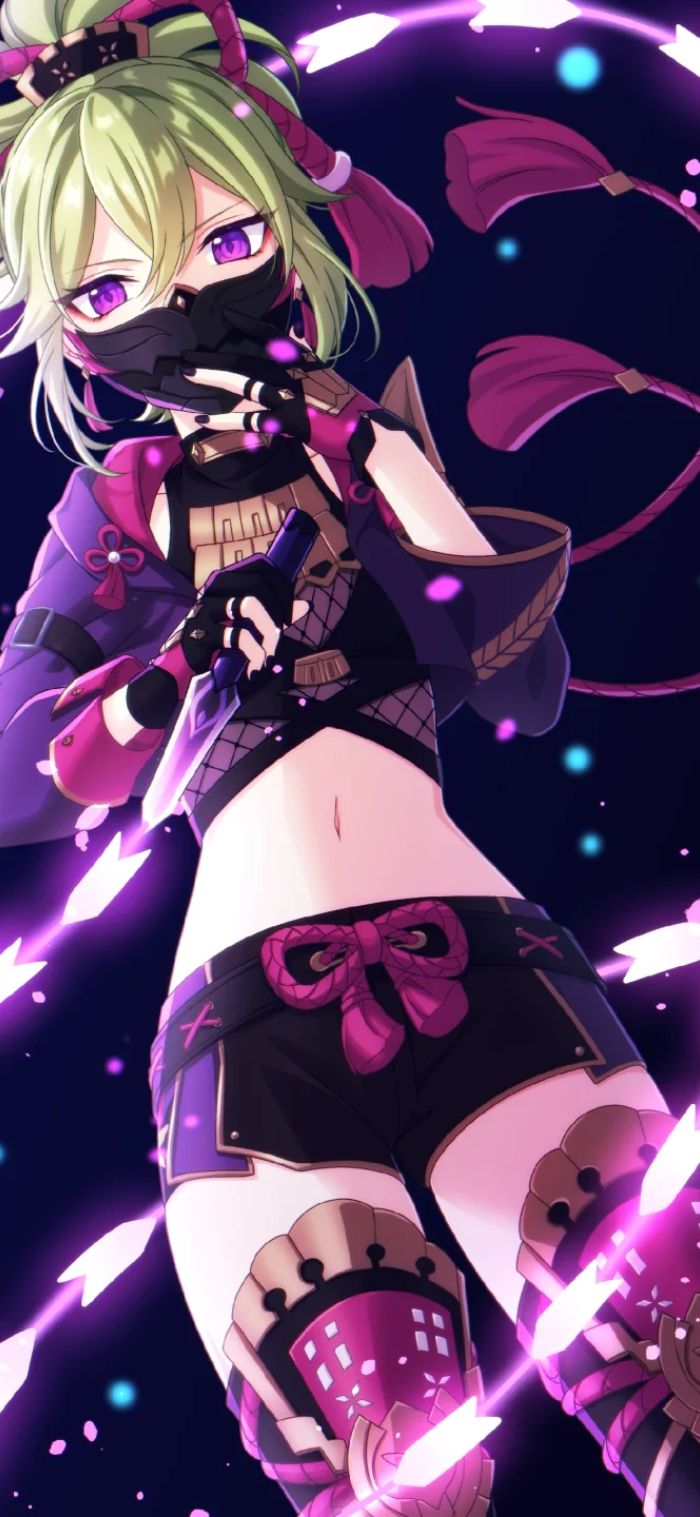 ảnh nền kuki shinobu genshin impact cool ngầu