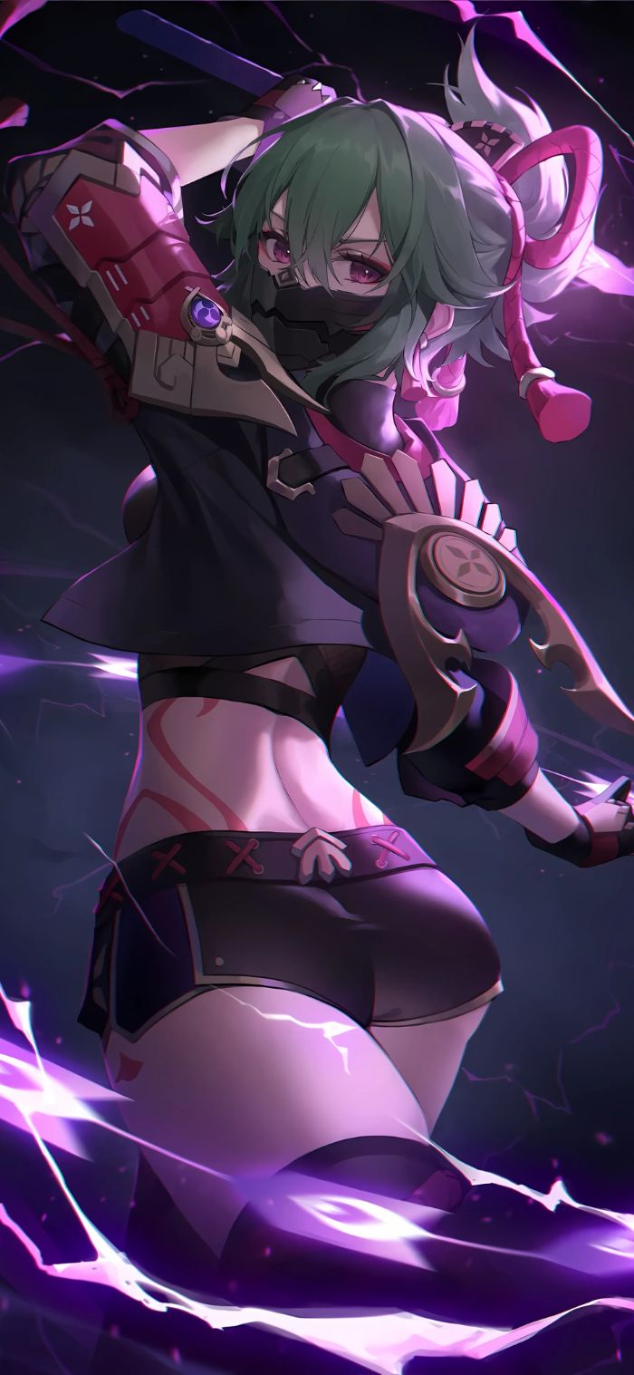 ảnh nền kuki shinobu genshin impact