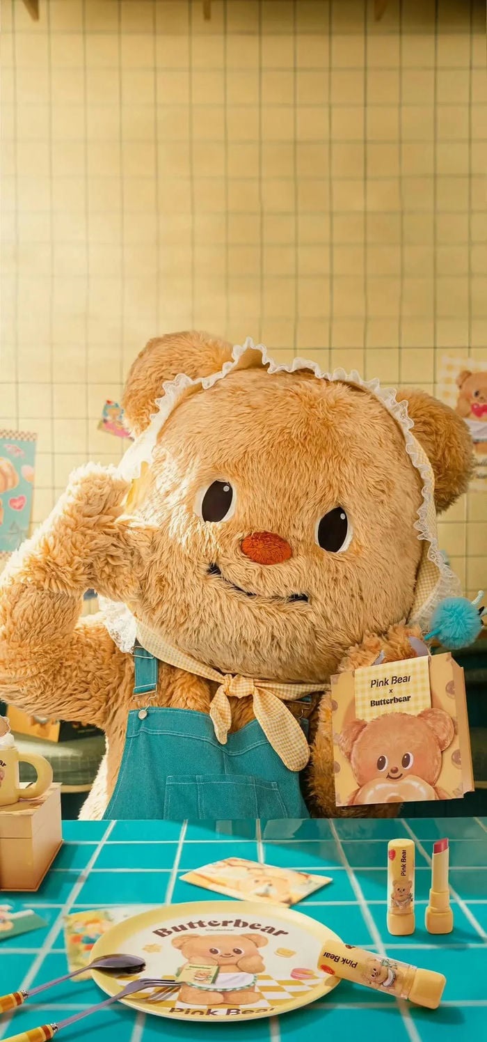 butter bear hình nền xinh