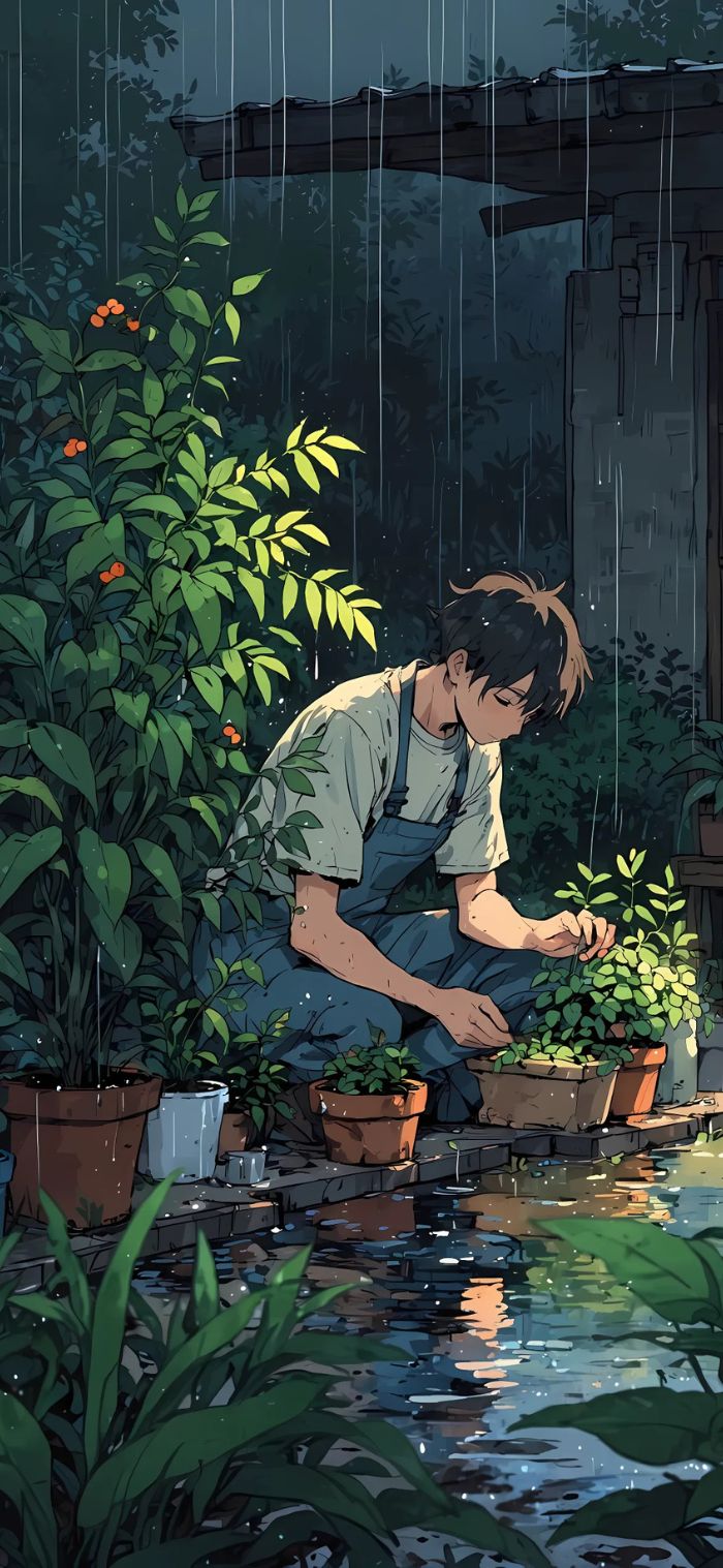 chill lofi hình nền điện thoại chill lofi