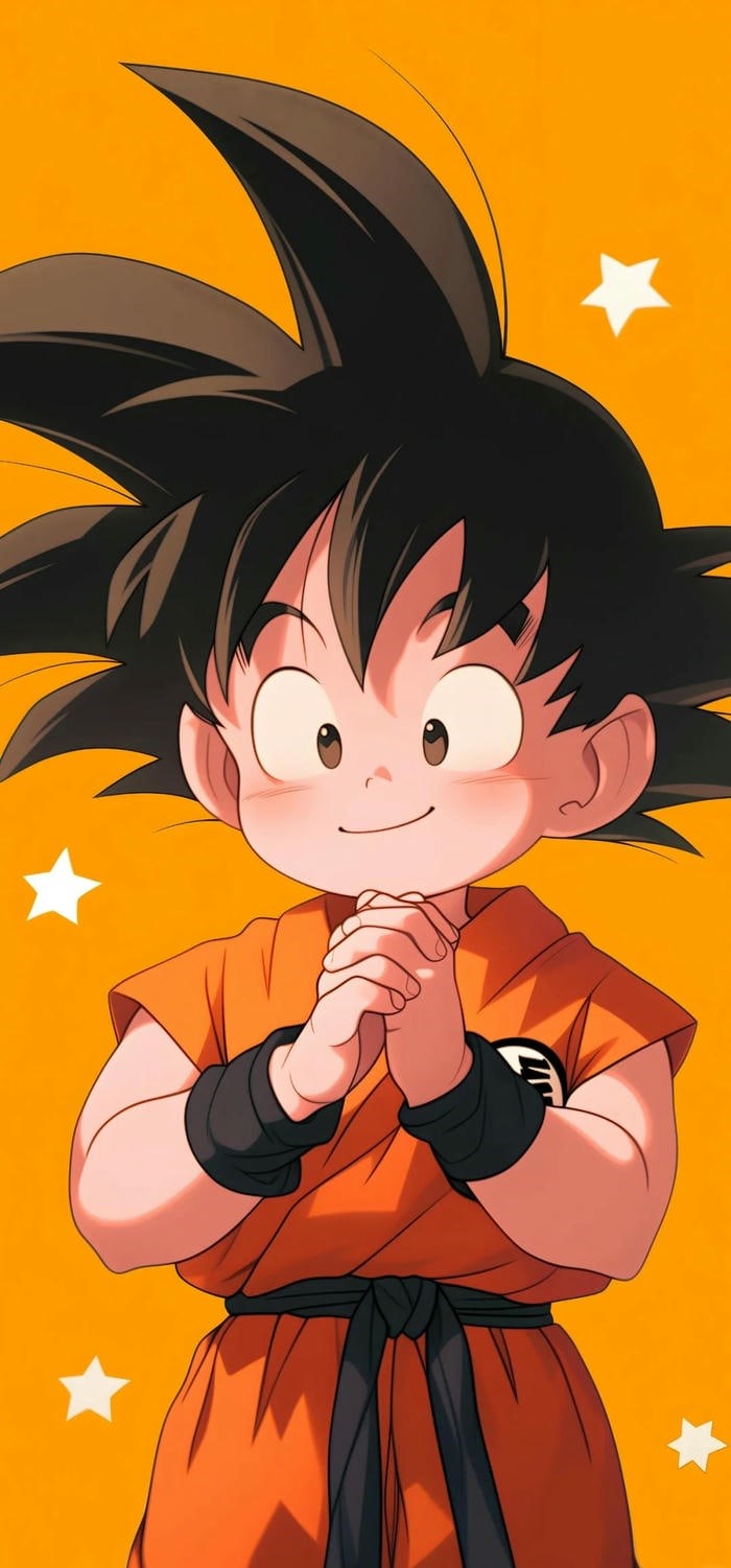 hình ảnh goku hồi còn nhỏ