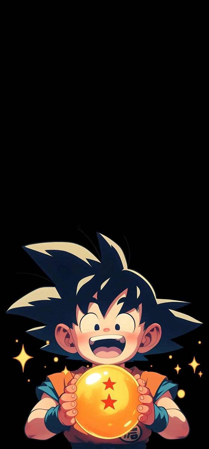 hình goku hồi bé đáng yêu