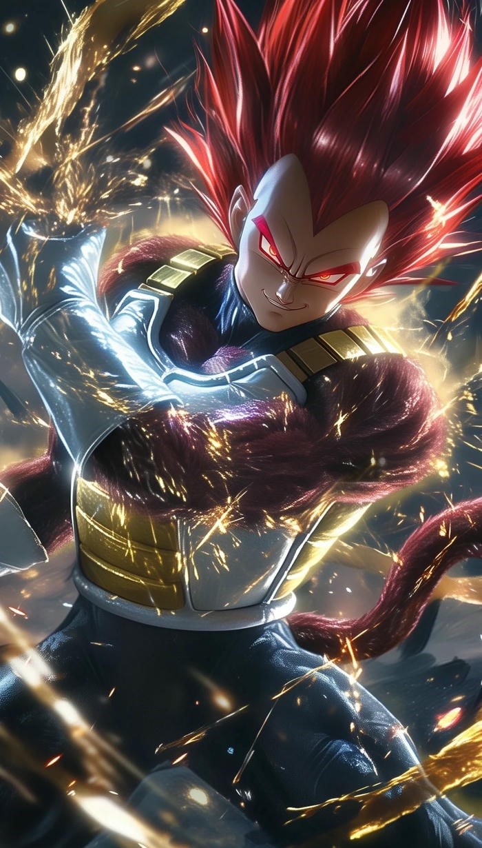 hình nền 3d vegeta