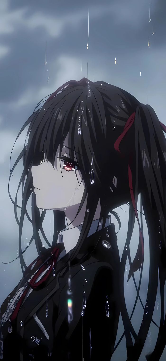 hình nền Tokisaki Kurumi sad