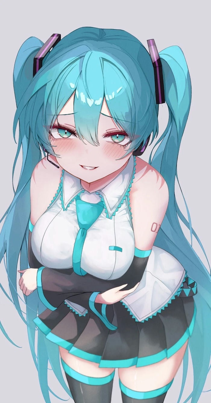 hình nền anime miku xinh yêu