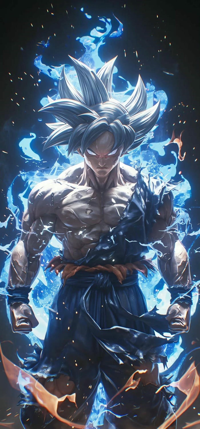 hình nền bản năng vô cực goku