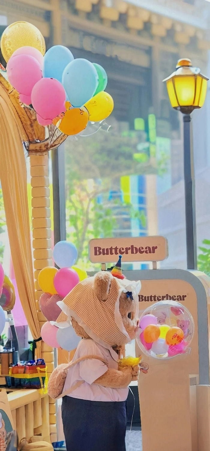 hình nền butter bear đáng yêu cute