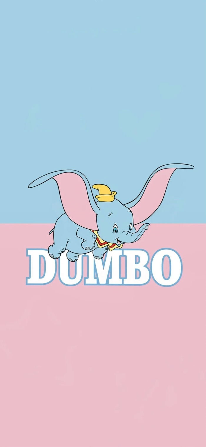 hình nền con voi dumbo cute