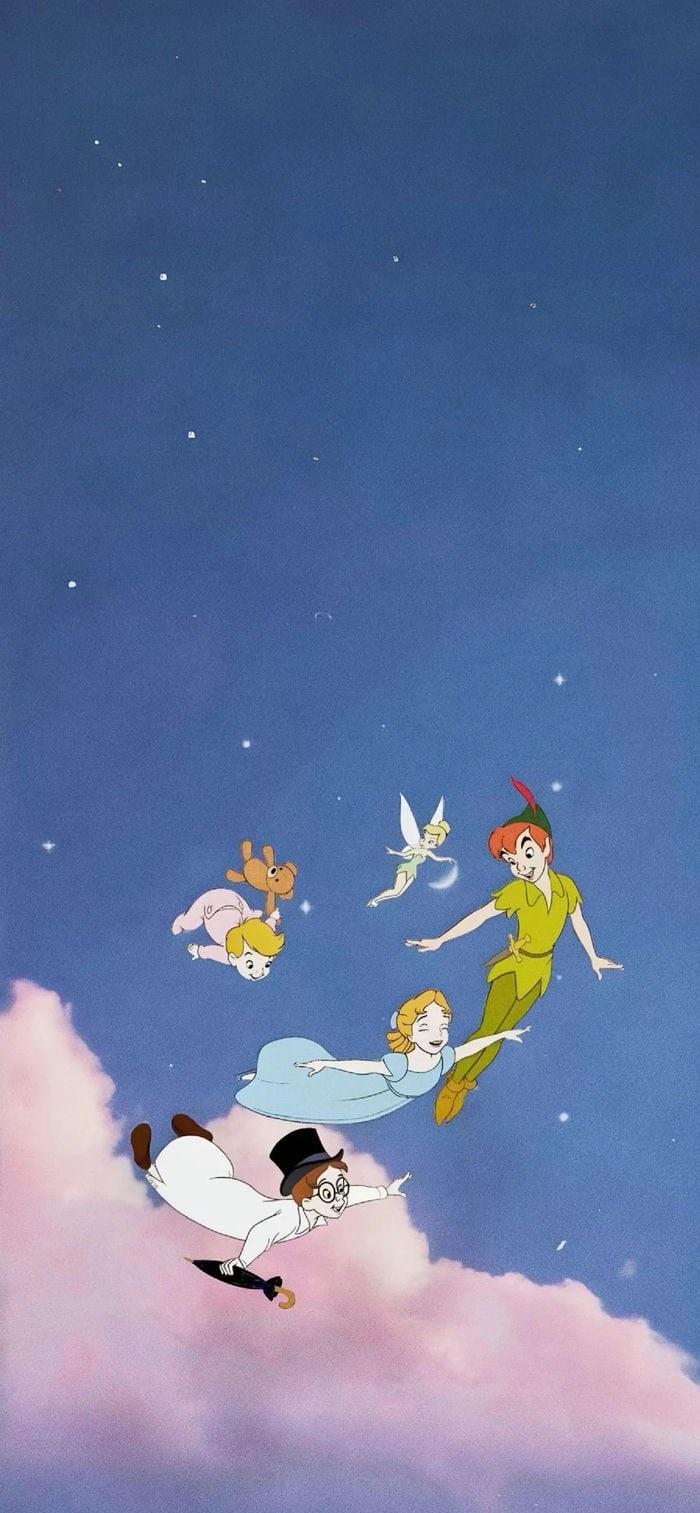 hình nền điện thoại hoạt hình peter pan