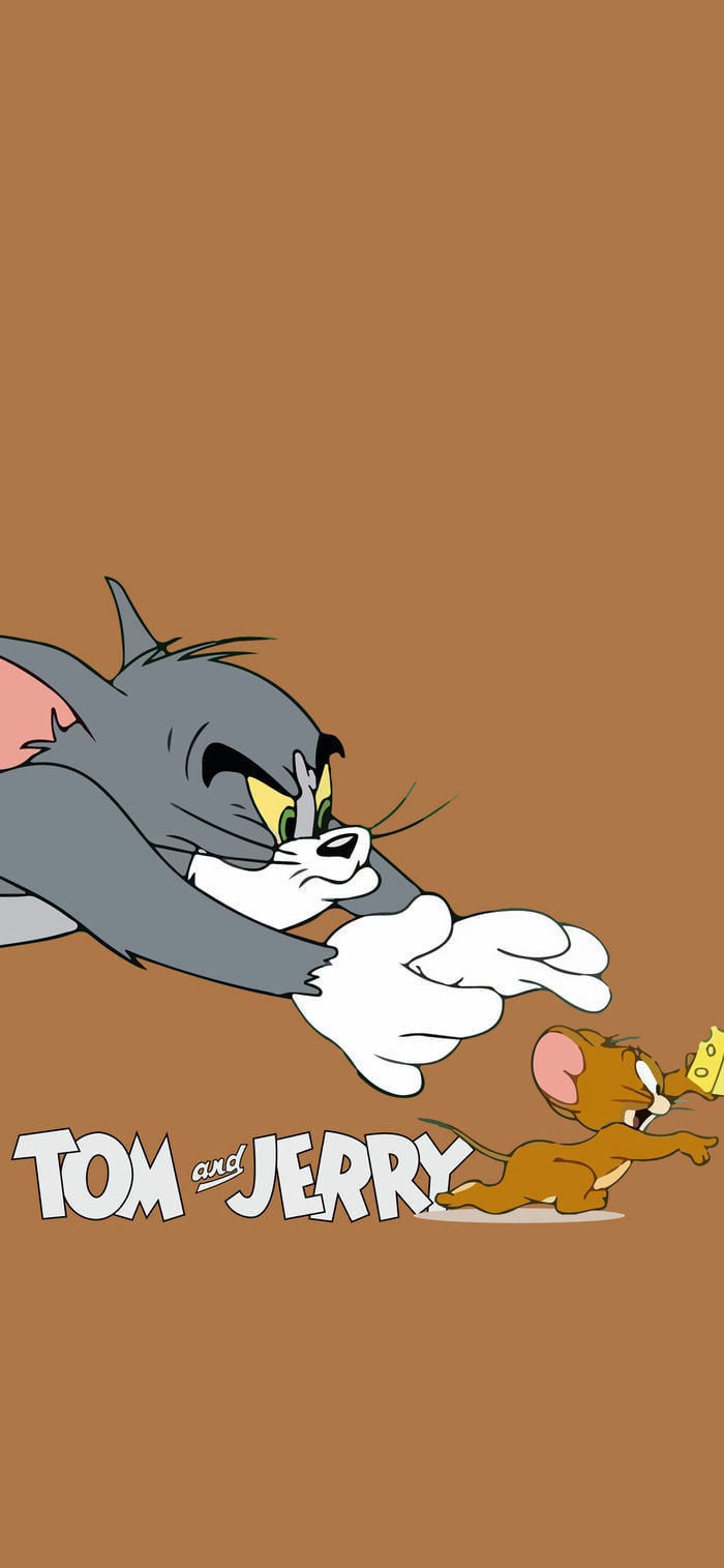 hình nền điện thoại iphone tom&jerry