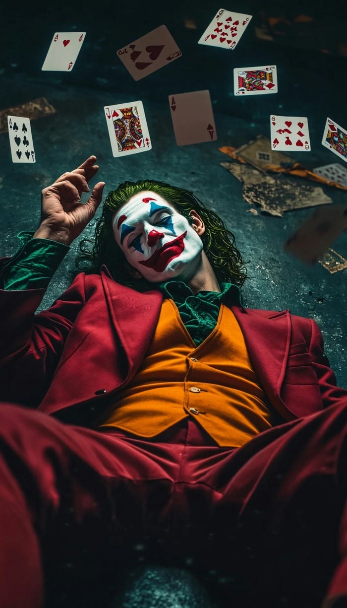 hình nền điện thoại joker lá bài