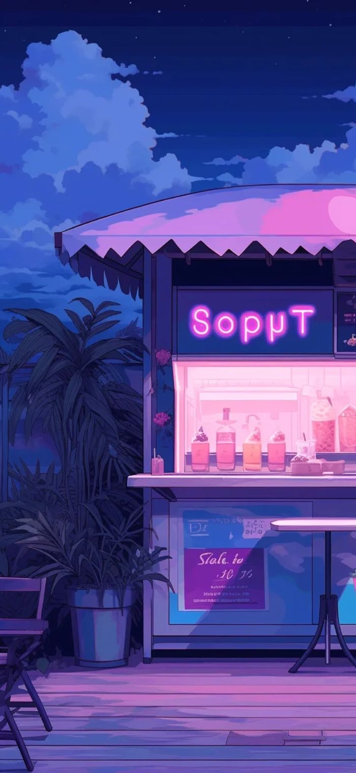 hình nền điện thoại lofi chill đẹp