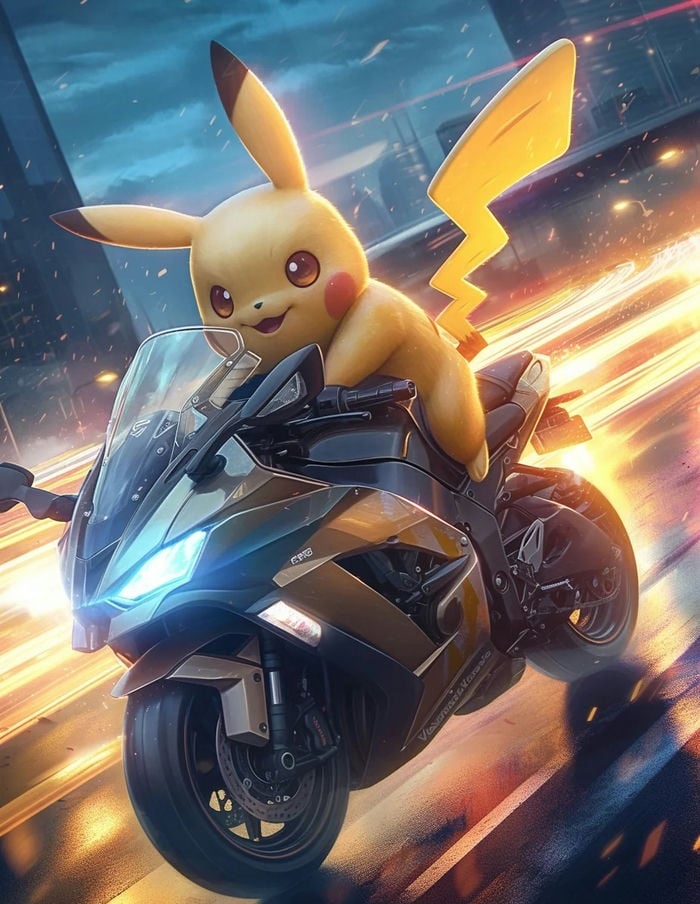 hình nền điện thoại moto pikachu