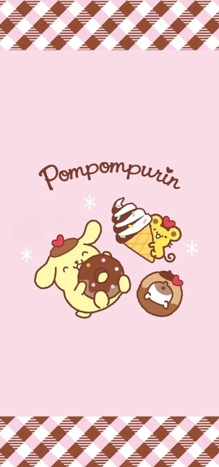 hình nền điện thoại pompompurin