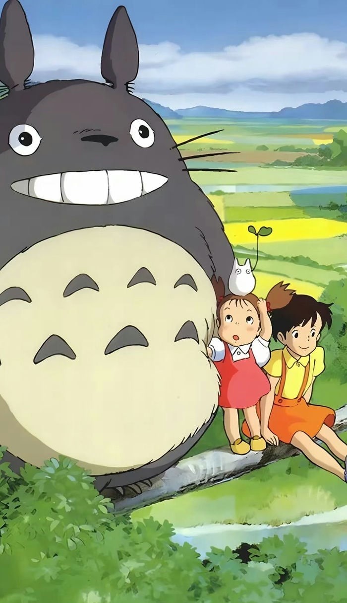 hình nền điện thoại totoro dễ thương