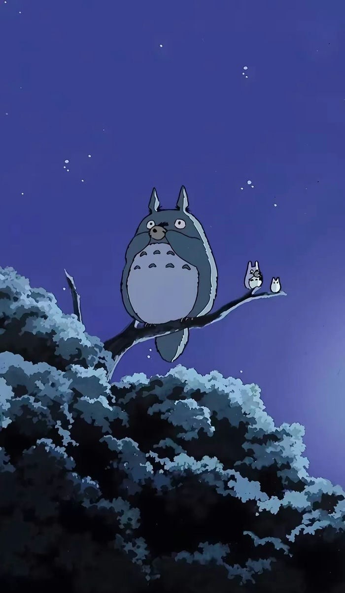 hình nền điện thoại totoro đẹp