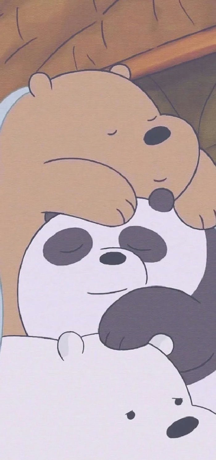 hình nền điện thoại we bare bears cute