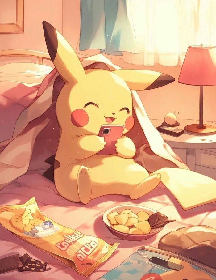 hình nền động pikachu