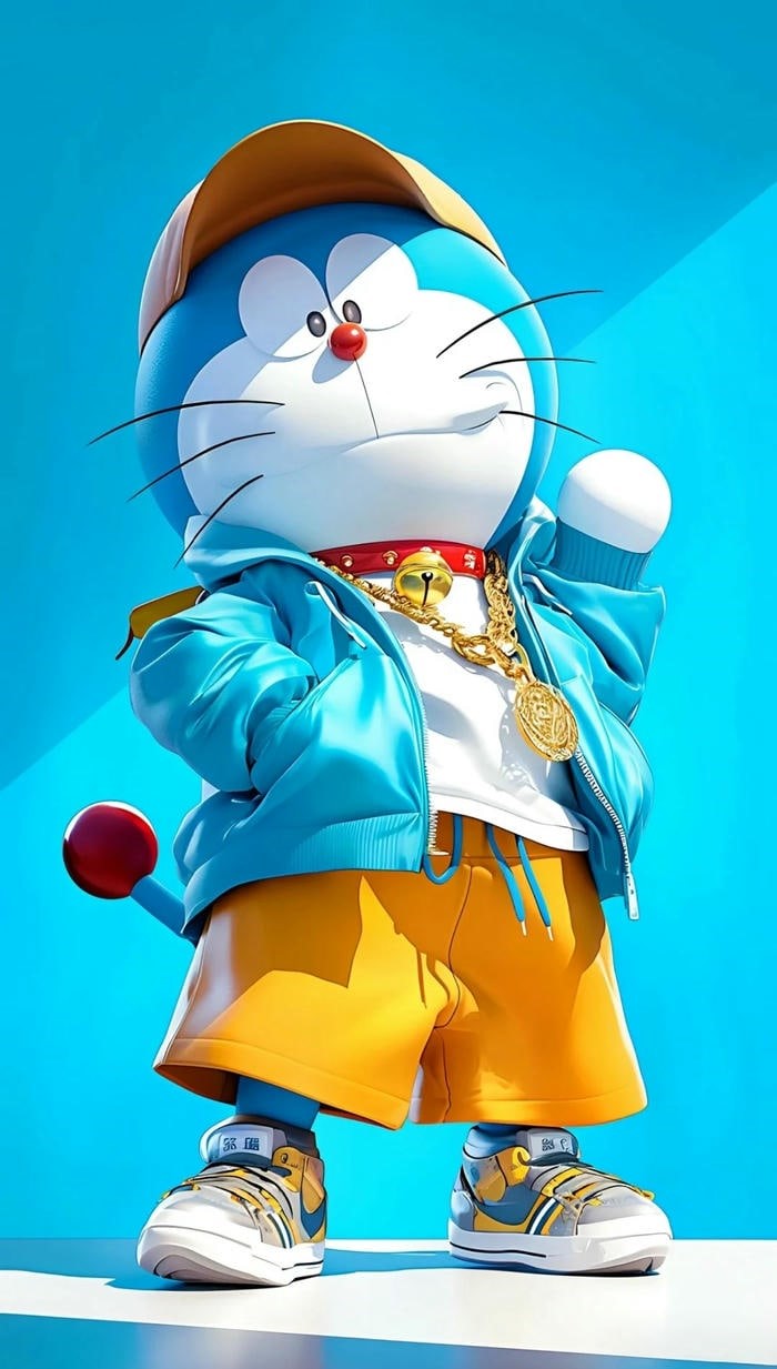 hình nền doraemon 8k