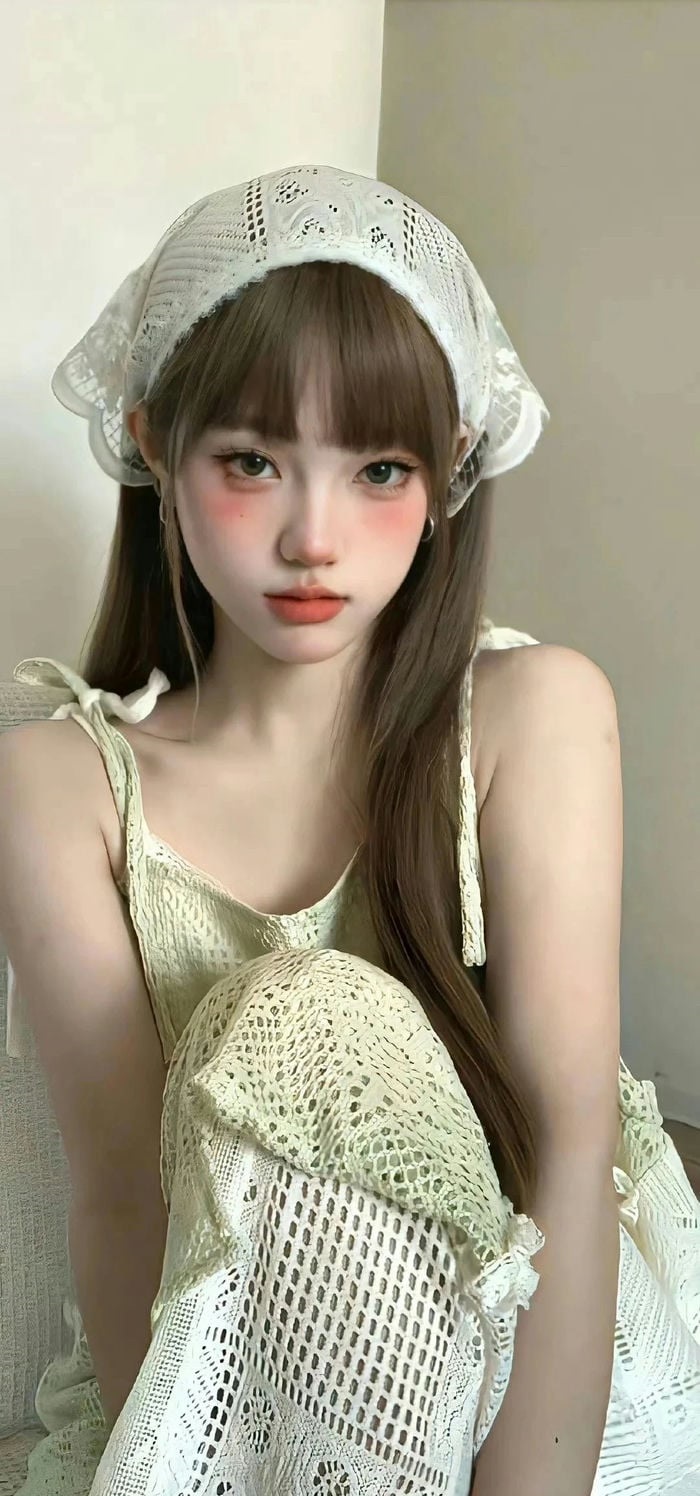 hình nền gái xinh tóc dài china