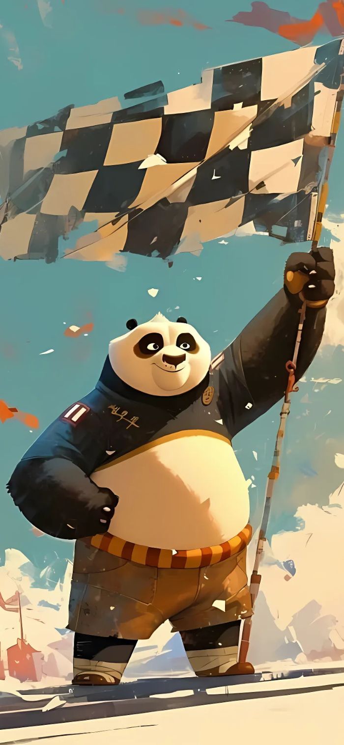 hình nền gấu trúc kung fu panda đẹp cho điện thoại