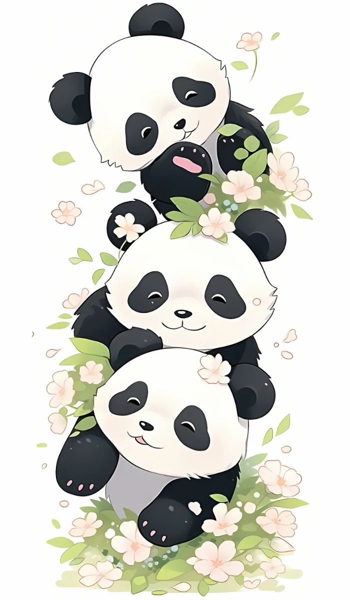 hình nền gấu trúc panda cute