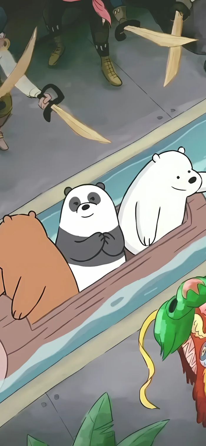 hình nền gấu we bare bears