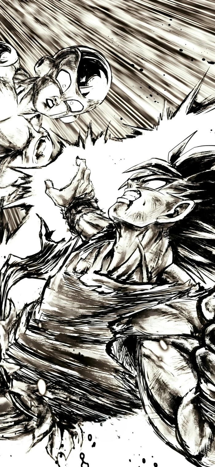 hình nền goku vs fieza