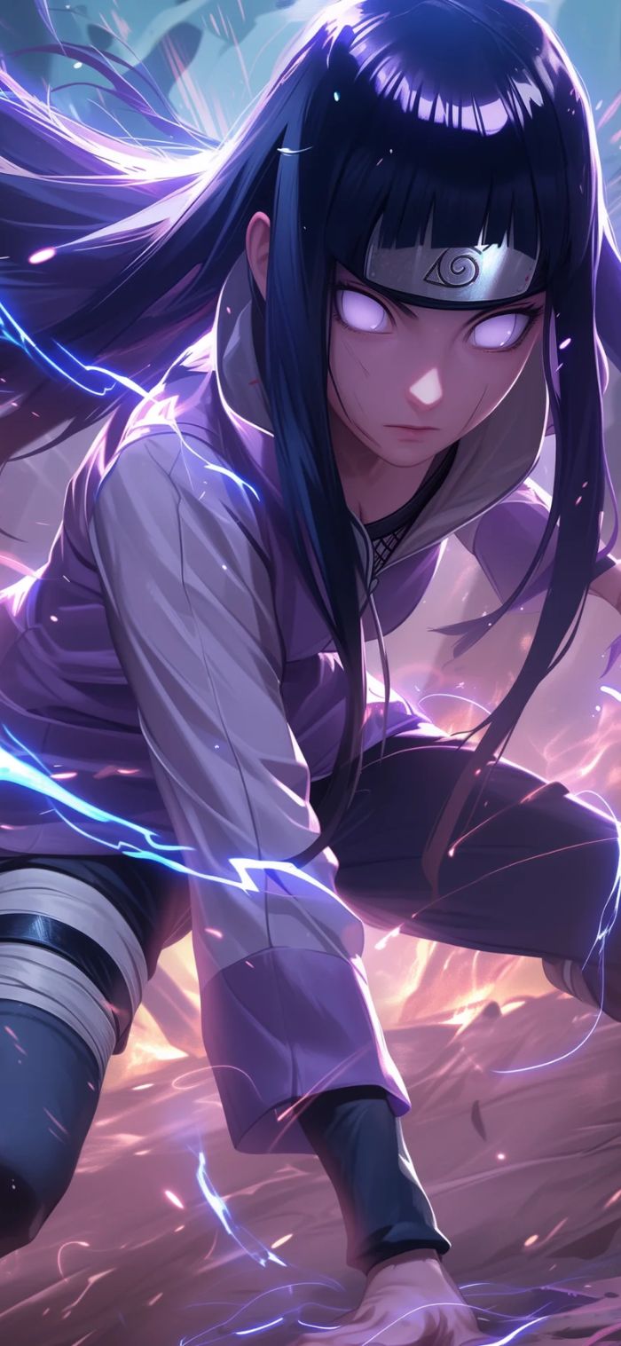 hình nền hinata hyuga 3d