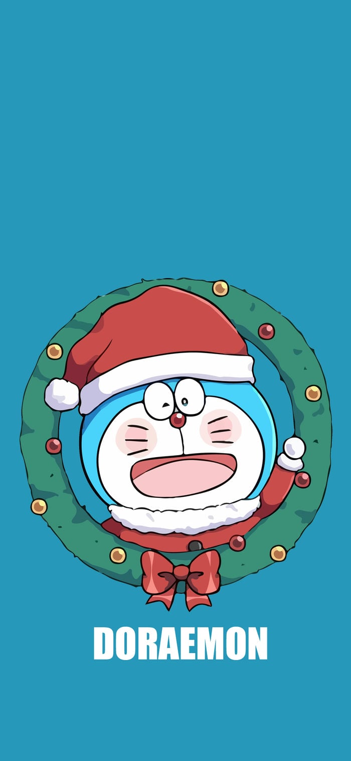 hình nền iphone 13 pro doraemon cute