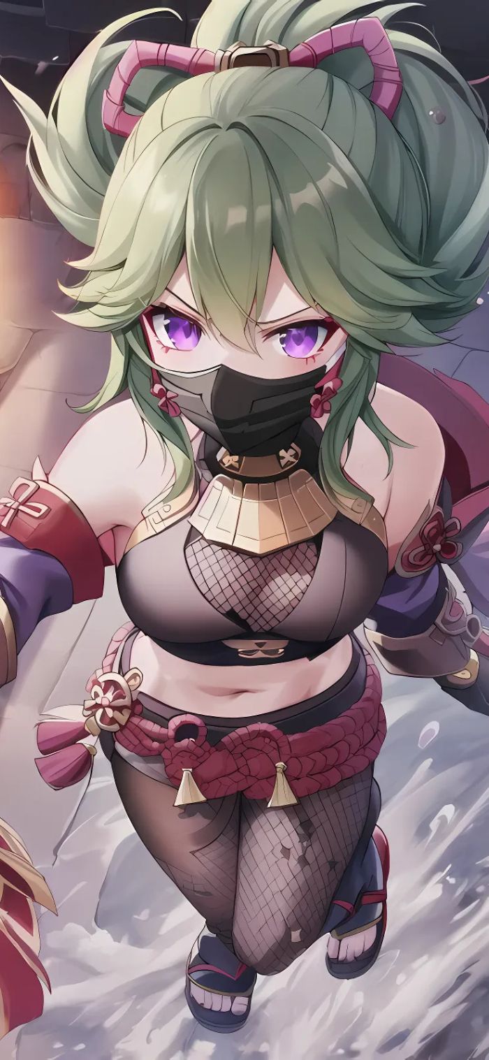 hình nền kuki shinobu trong genshin impact
