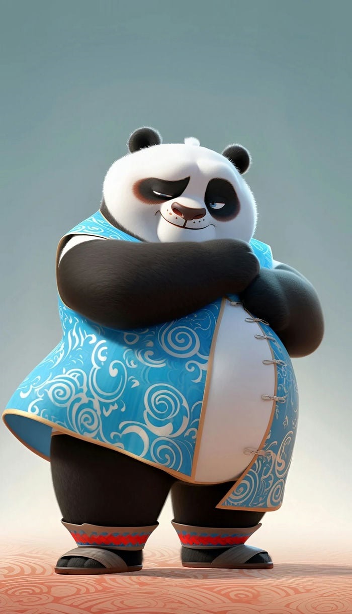 hình nền kung fu panda 3d