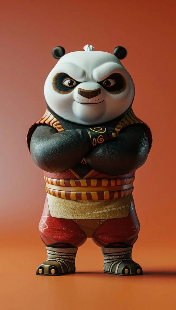 hình nền kung fu panda ngầu 3d