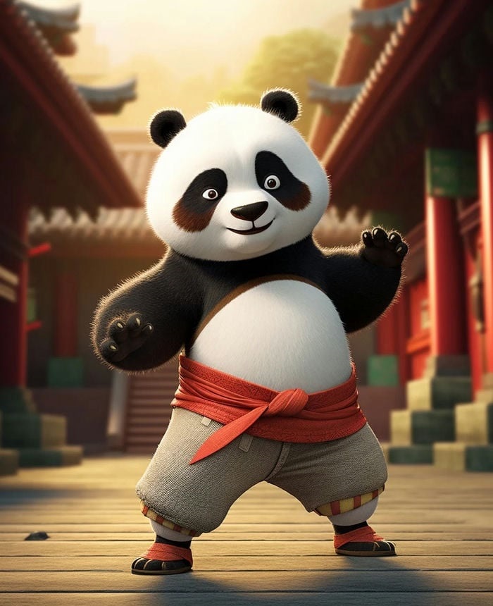 hình nền kung fu panda ngầu đẹp