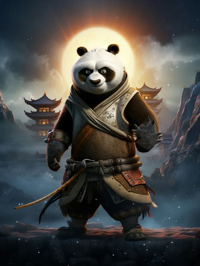 hình nền kung fu panda ngầu lòi