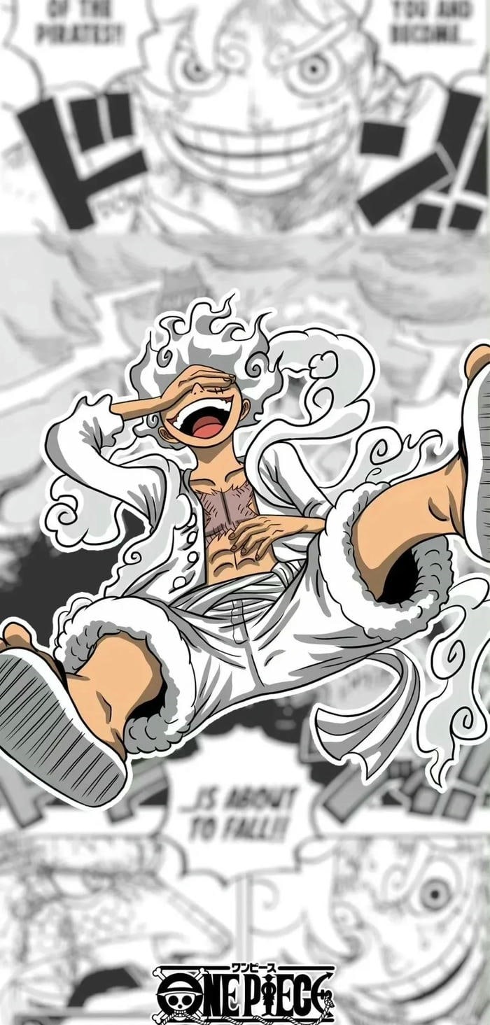 hình nền luffy gear 5 cực ngầu