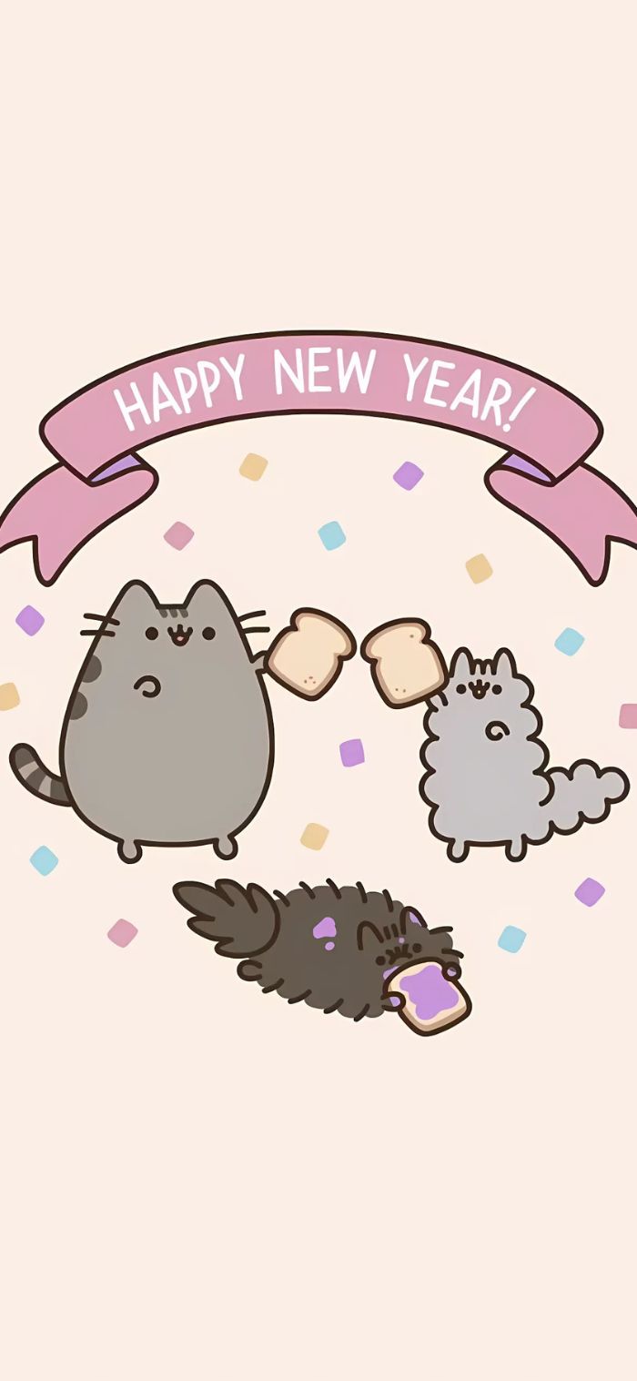 hình nền mèo pusheen